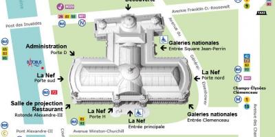 ਨਕਸ਼ਾ ਦੇ Grand Palais